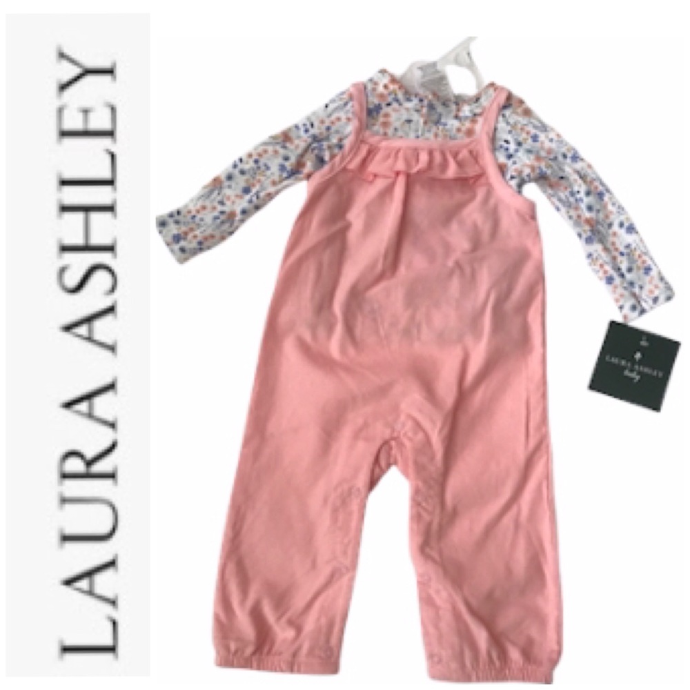 💕New Laura Ashley Baby Overalls (6-9 months)